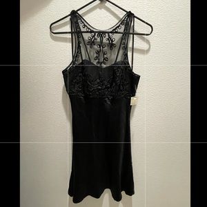 NWT Black mini dress